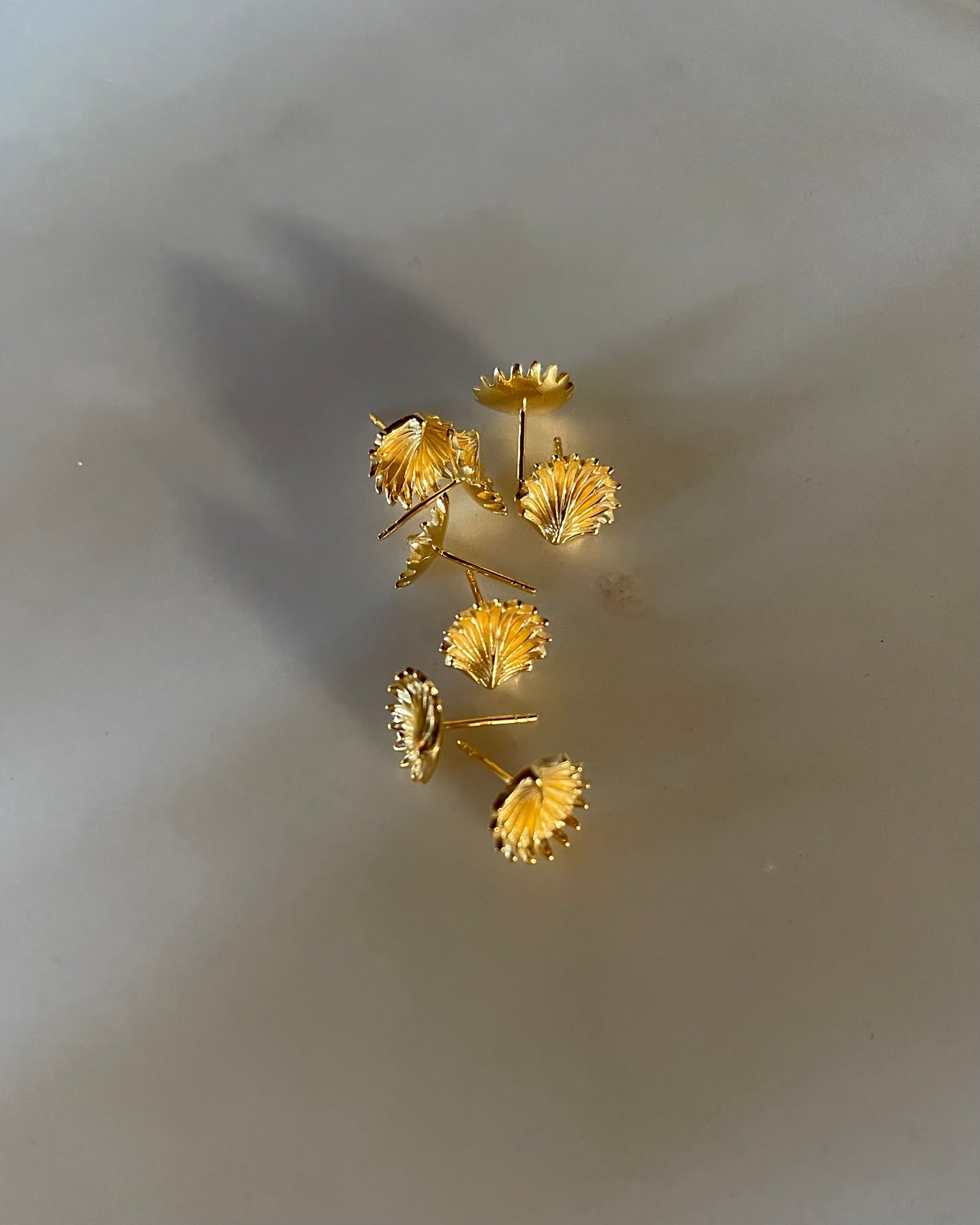 Summer Vacation Stud Earrings and Cuff Bracelet