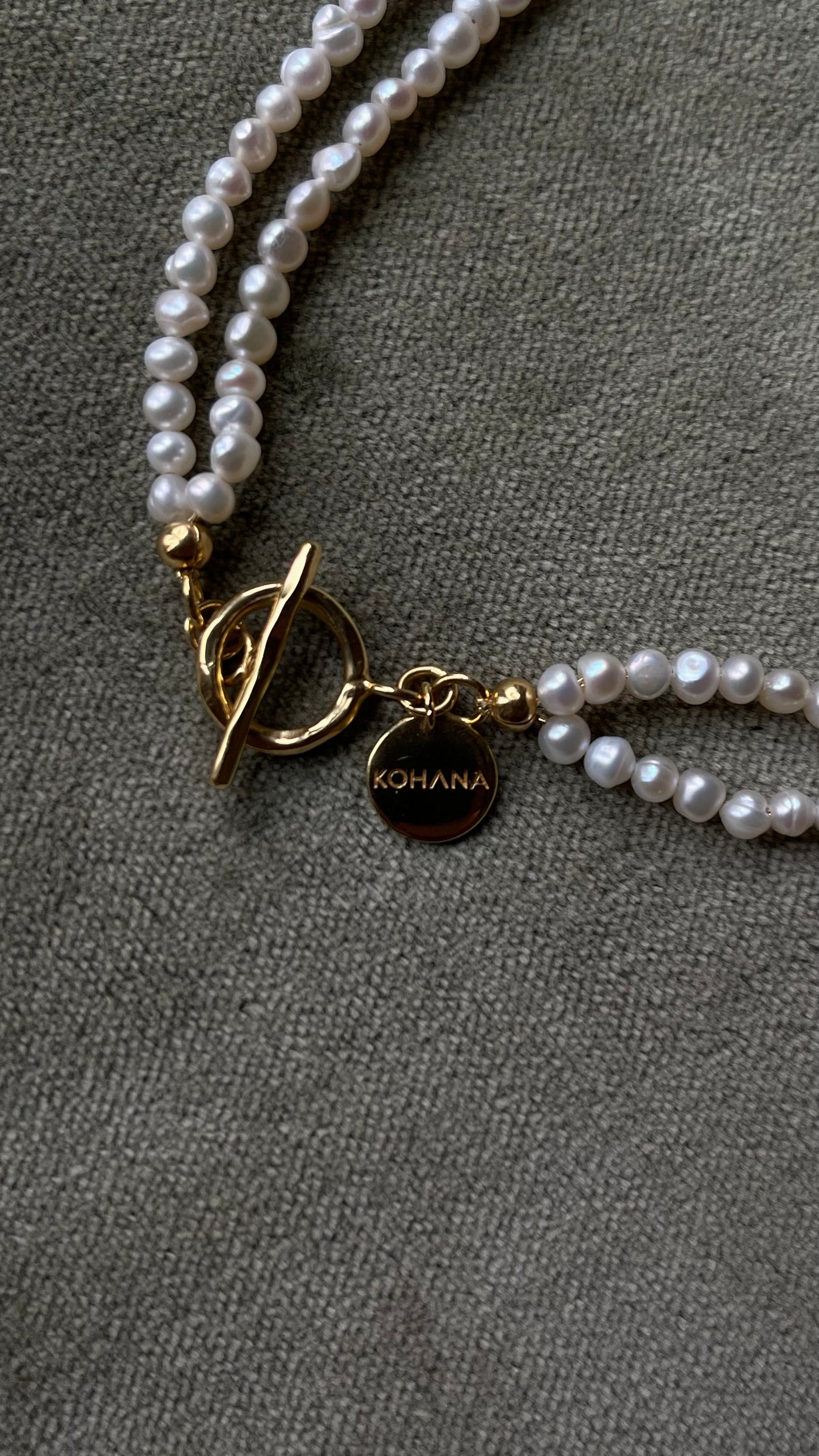 handcrafted in Bali jewellery, baby pearls, gold plated silver, baby pearls necklace. Present Ideas. Pearls wedding jewellery