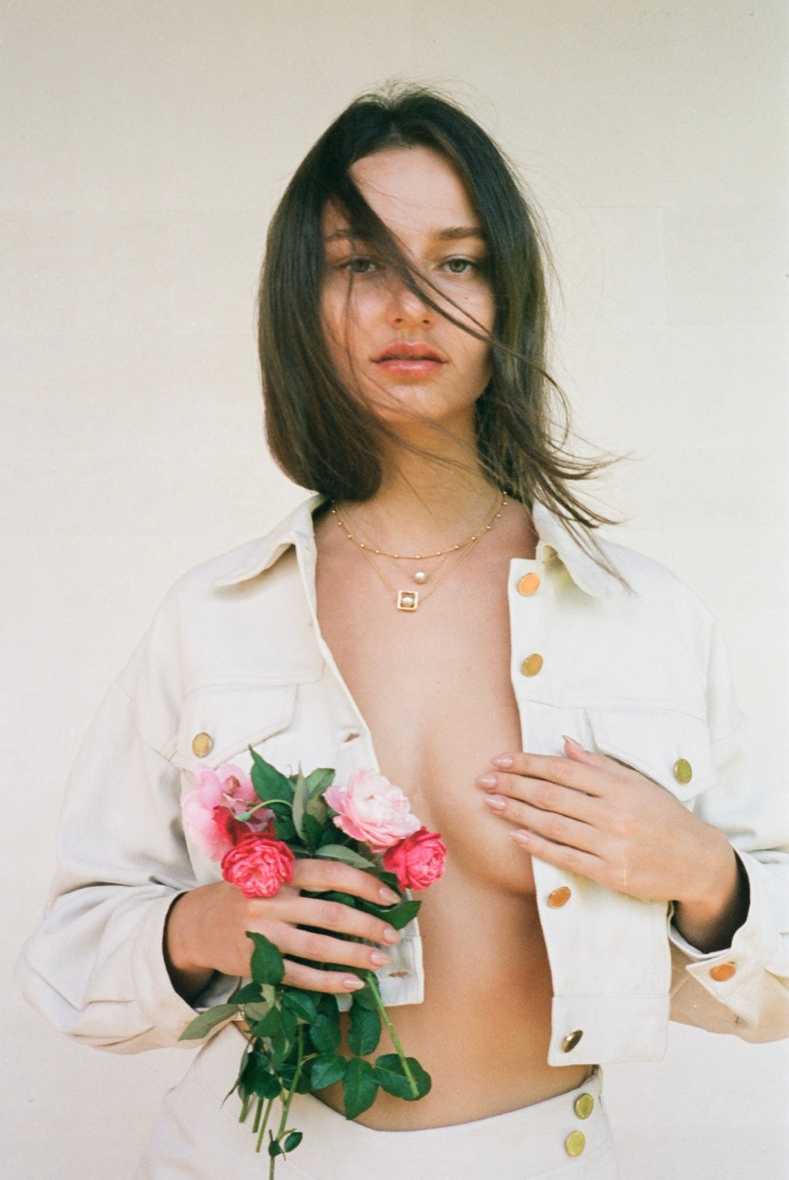 gold plated classic necklace for every day, necklace, jewelry with pearls, handcrafted jewelry, fine jewellery, necklace with pearl