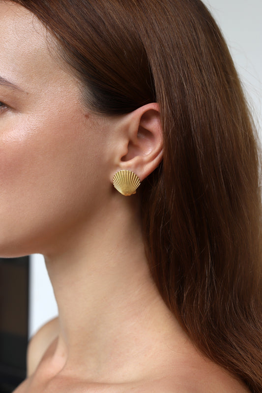 hight quality jewellery, shell earrings, handcrafted fine jewelry 