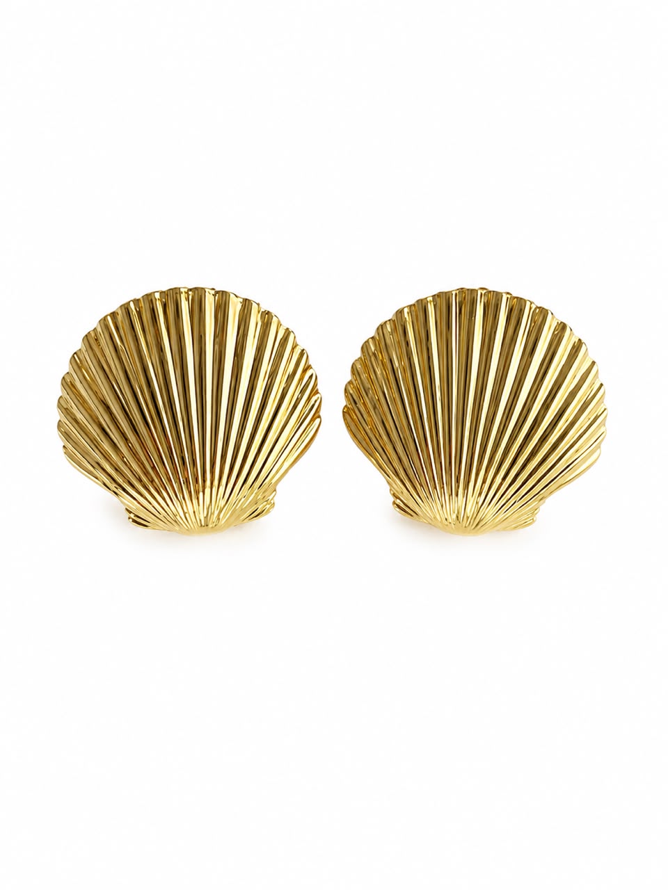 handcrafted shell earrings